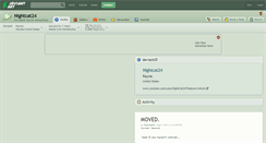 Desktop Screenshot of nightcat24.deviantart.com