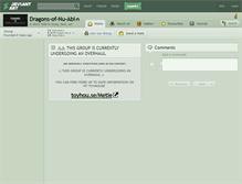 Tablet Screenshot of dragons-of-nu-abi.deviantart.com