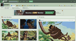Desktop Screenshot of gooman2.deviantart.com