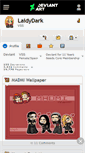 Mobile Screenshot of laidydark.deviantart.com