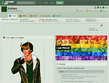 Tablet Screenshot of erkillers.deviantart.com