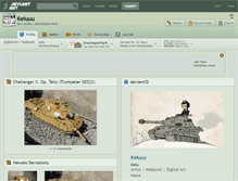 Tablet Screenshot of keluuu.deviantart.com