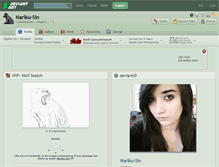 Tablet Screenshot of nariku-sin.deviantart.com