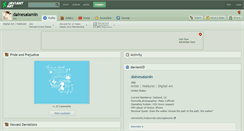 Desktop Screenshot of dainesalamin.deviantart.com
