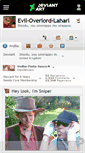 Mobile Screenshot of evil-overlord-laharl.deviantart.com