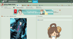 Desktop Screenshot of anime-dragon-tamer.deviantart.com