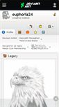 Mobile Screenshot of euphoria24.deviantart.com