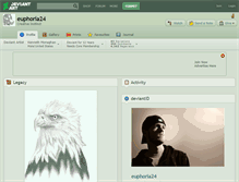 Tablet Screenshot of euphoria24.deviantart.com