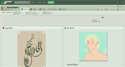 Desktop Screenshot of memookami.deviantart.com