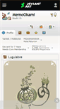 Mobile Screenshot of memookami.deviantart.com