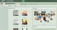 Desktop Screenshot of jerlitashippersunite.deviantart.com