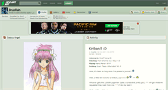 Desktop Screenshot of drusillah.deviantart.com