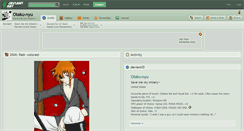 Desktop Screenshot of otaku-nyu.deviantart.com