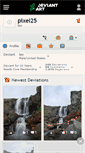 Mobile Screenshot of pixel25.deviantart.com
