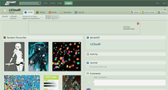 Desktop Screenshot of ltcloud9.deviantart.com