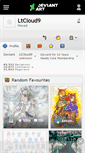 Mobile Screenshot of ltcloud9.deviantart.com