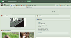 Desktop Screenshot of corrry.deviantart.com