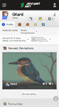 Mobile Screenshot of gkard.deviantart.com