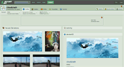 Desktop Screenshot of cloudcrash.deviantart.com