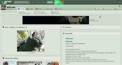 Desktop Screenshot of akita-san.deviantart.com