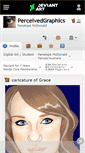 Mobile Screenshot of perceivedgraphics.deviantart.com