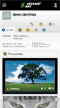 Mobile Screenshot of dees-dezines.deviantart.com