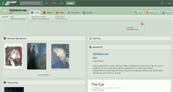 Desktop Screenshot of lilyblackswan.deviantart.com