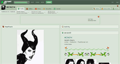 Desktop Screenshot of mc36214.deviantart.com