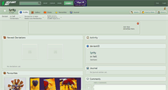 Desktop Screenshot of lyrity.deviantart.com