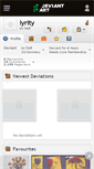 Mobile Screenshot of lyrity.deviantart.com