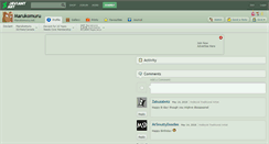 Desktop Screenshot of marukomuru.deviantart.com