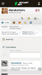 Mobile Screenshot of marukomuru.deviantart.com
