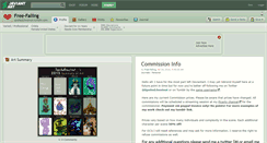 Desktop Screenshot of free-falling.deviantart.com