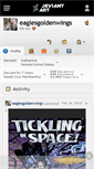 Mobile Screenshot of eaglesgoldenwings.deviantart.com