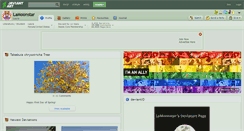 Desktop Screenshot of lamoonstar.deviantart.com