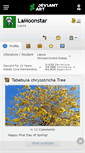 Mobile Screenshot of lamoonstar.deviantart.com