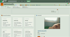 Desktop Screenshot of nighttimebeautiful.deviantart.com