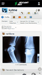 Mobile Screenshot of kyllme.deviantart.com