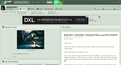 Desktop Screenshot of alicelitwin.deviantart.com