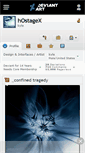 Mobile Screenshot of hostagex.deviantart.com