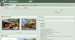 Desktop Screenshot of jakekety.deviantart.com