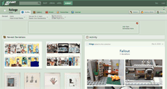 Desktop Screenshot of follege.deviantart.com