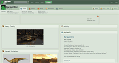 Desktop Screenshot of barquentine.deviantart.com