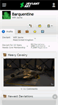 Mobile Screenshot of barquentine.deviantart.com