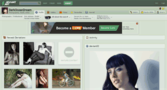 Desktop Screenshot of darkoceandream.deviantart.com