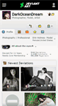 Mobile Screenshot of darkoceandream.deviantart.com