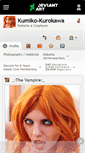Mobile Screenshot of kumiko-kurokawa.deviantart.com