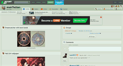 Desktop Screenshot of anainthestars.deviantart.com
