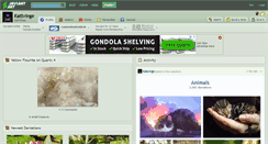 Desktop Screenshot of kattvinge.deviantart.com