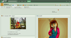 Desktop Screenshot of micke-m.deviantart.com